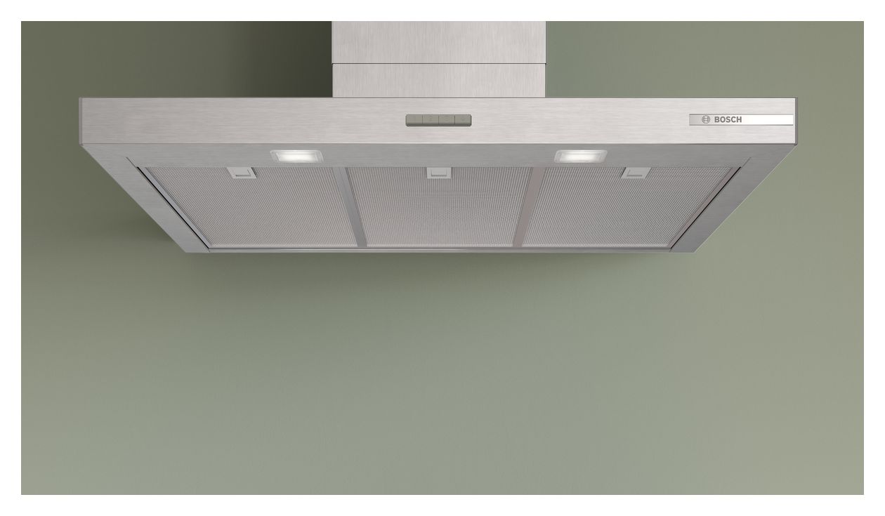 Serie 2 DWB93BC30 Abluft/Umluft Dunstabzugshaube/Esse Wand 90 cm (Edelstahl) 