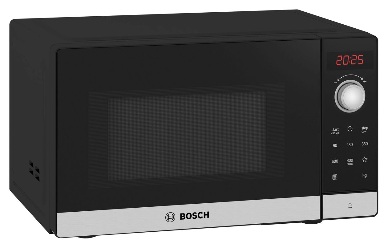 Serie 2 FFL023MS2 Freistehende Mikrowelle 800 W Größe: klein  (Schwarz, Edelstahl) 