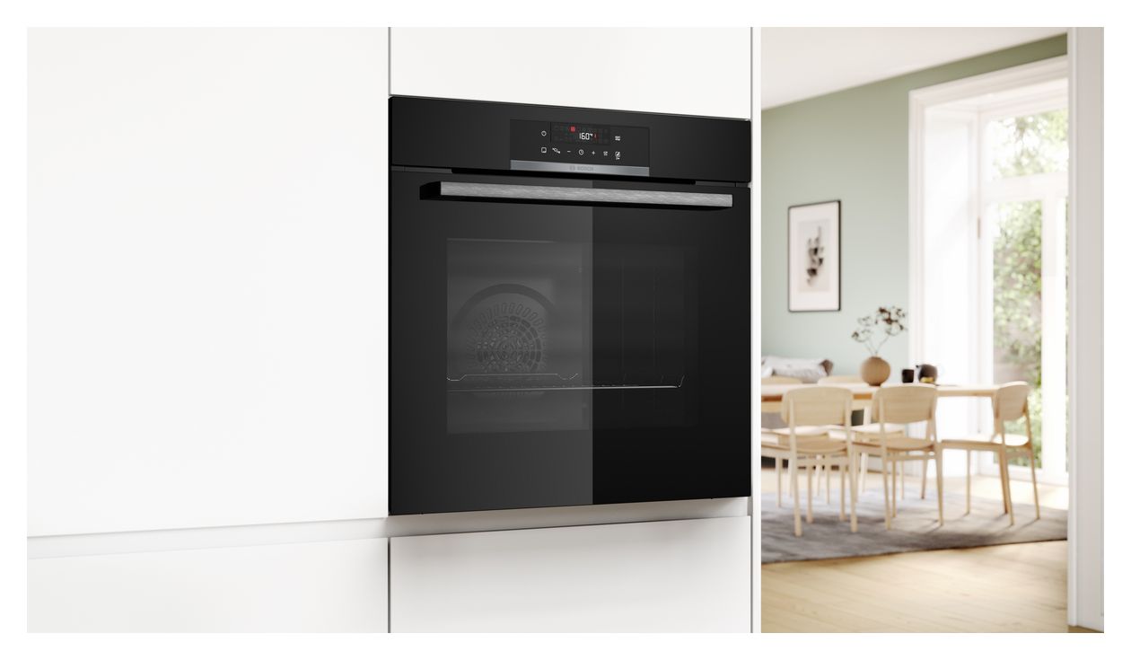 Serie 2 HBA171BB3 Einbaubackofen groß AutoClean (Schwarz) 