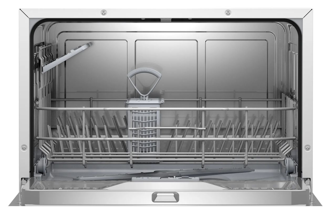 Serie 2 SKS2ITW00E Kompakt Geschirrspüler unterbaufähig Leise 6 Maßgedecke aquaStop Funktion 