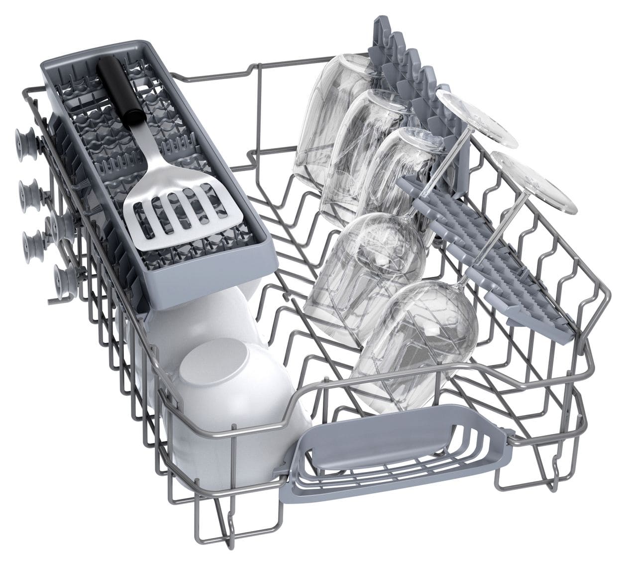 Serie 2 SPV2HKX02E 45 cm Geschirrspüler vollintegriert (ohne Front) Leise 10 Maßgedecke aquaStop Funktion 