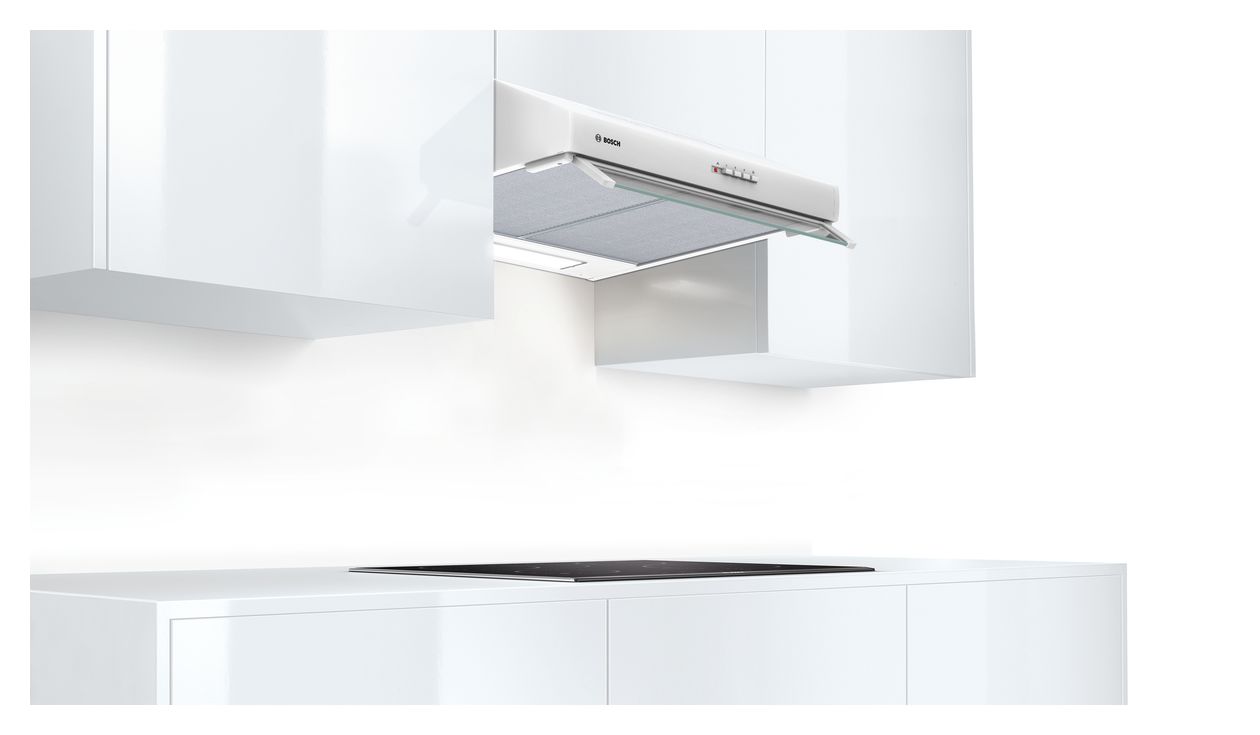 Serie 4 DUL63CC20 Abluft/Umluft Dunstabzugshaube/Esse Wand 60 cm (Weiß) 