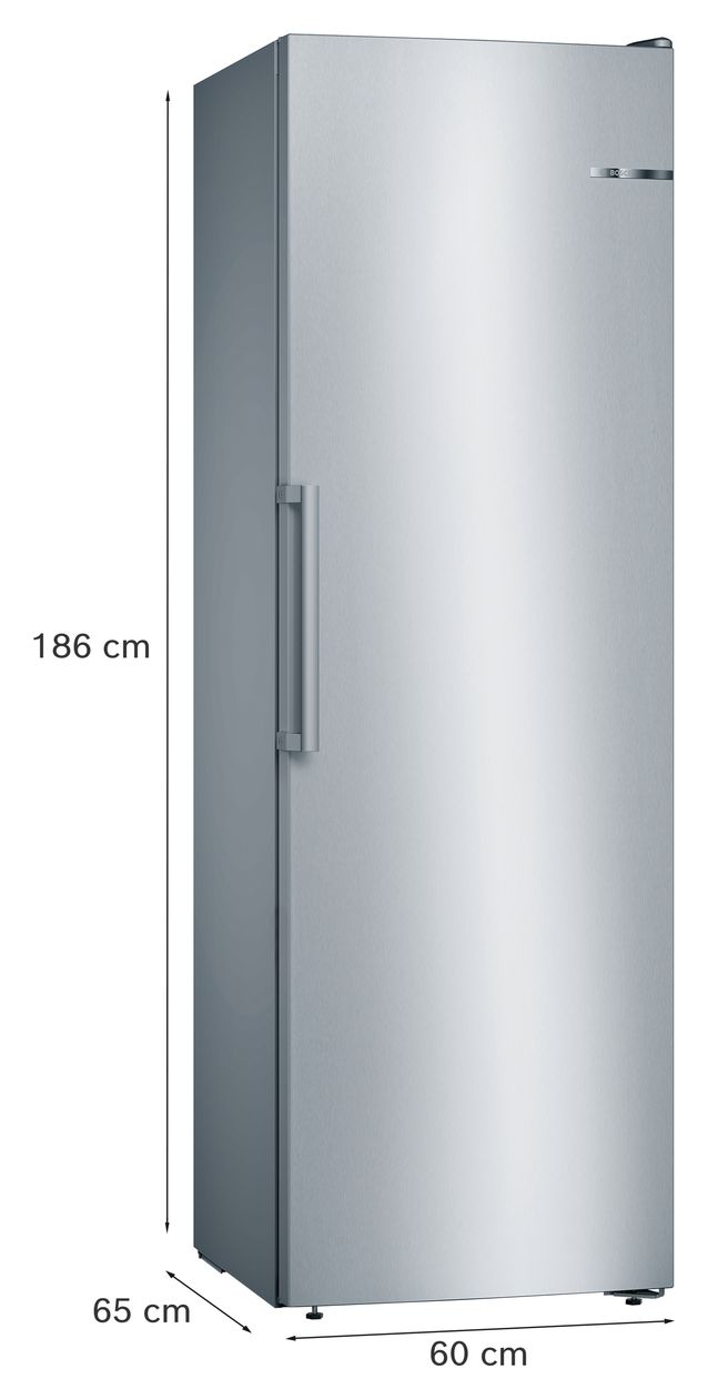 Serie 4 GSN36VLEP 242 l Gefrierschrank 234 kWh Jahr NoFrost  (Edelstahl) 