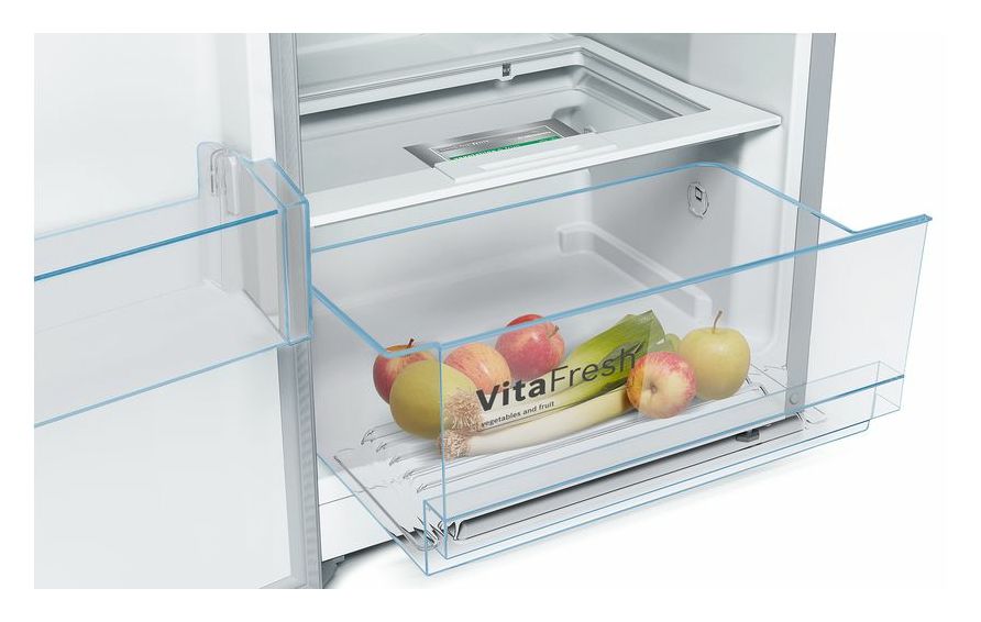 Serie 4 KAN95VLEP Europäischer Side-by-Side Kühl-/ Gefrierkombination 346 l / 242 l NoFrost  (Edelstahl) 