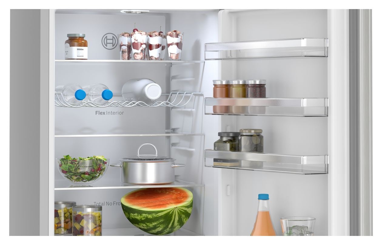 Serie 4 KGN392LAG 260 l / 103 l Kühl-Gefrierkombi freistehend NoFrost 112 kWh Jahr  (Metallisch) 