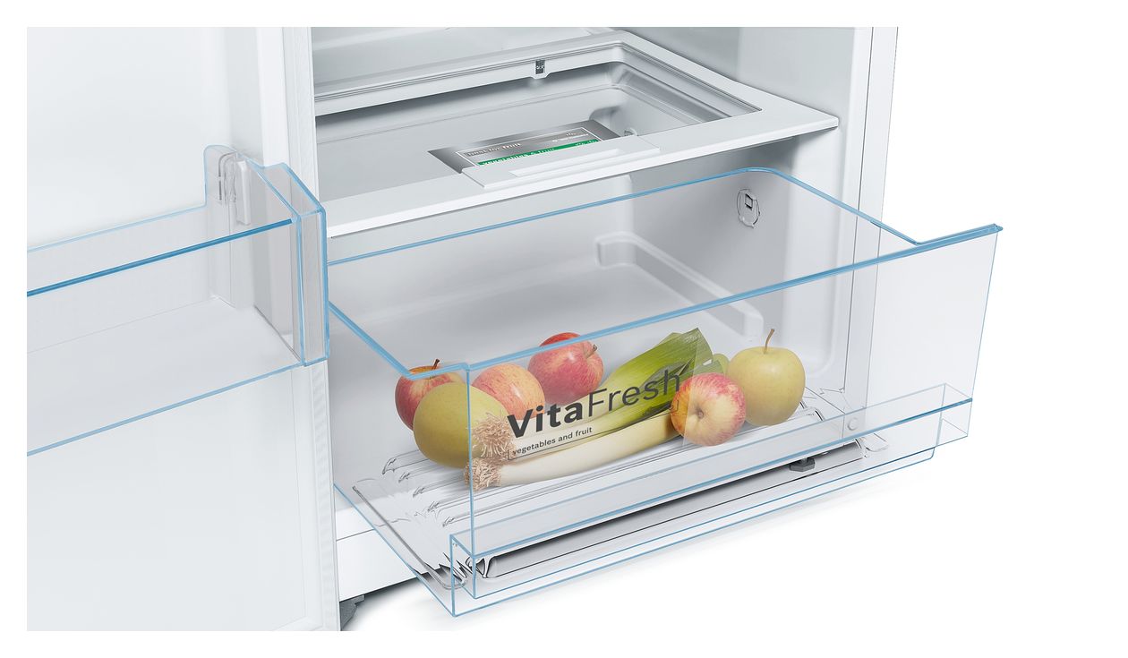 Serie 4 KSV36VWEP 346 l / 346 l Kühlschrank freistehend EEK: E 116 kWh Jahr  (Weiß) 