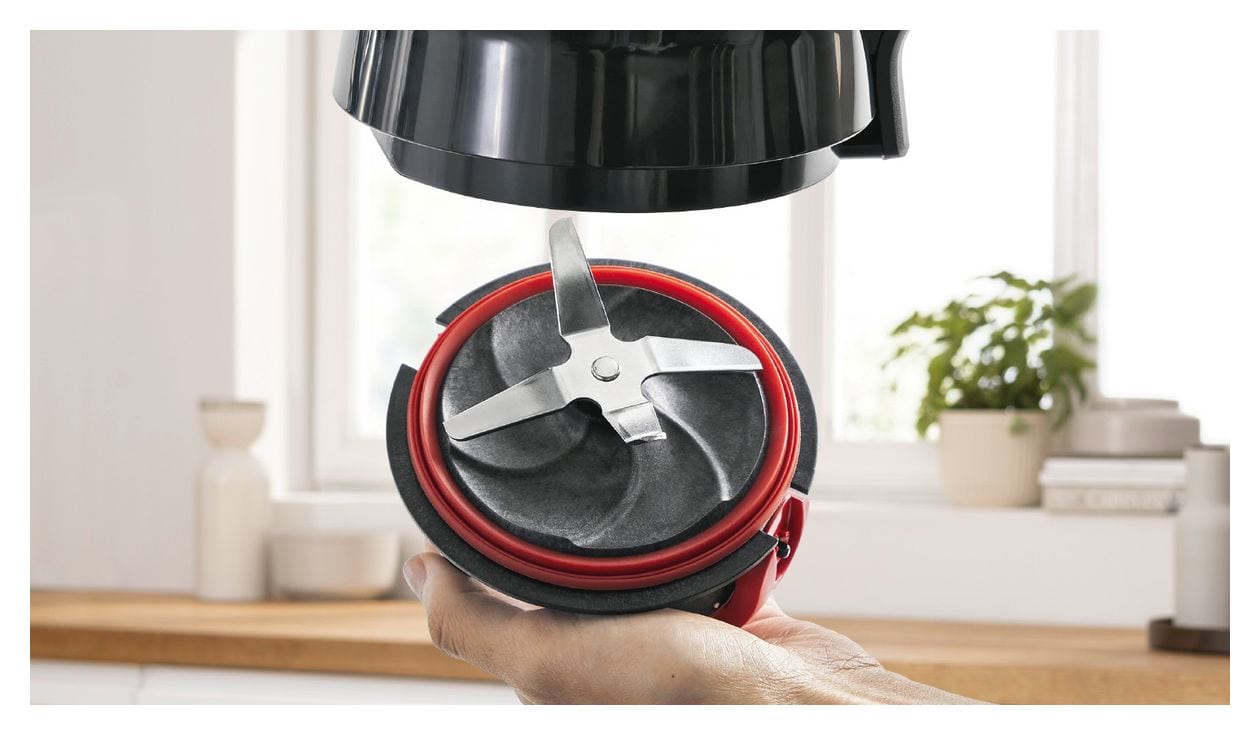 Serie 4 MMB6177S VitaPower 1,5 l Standmixer 2 Geschwindigkeiten 1200 W  (Schwarz, Silber) 