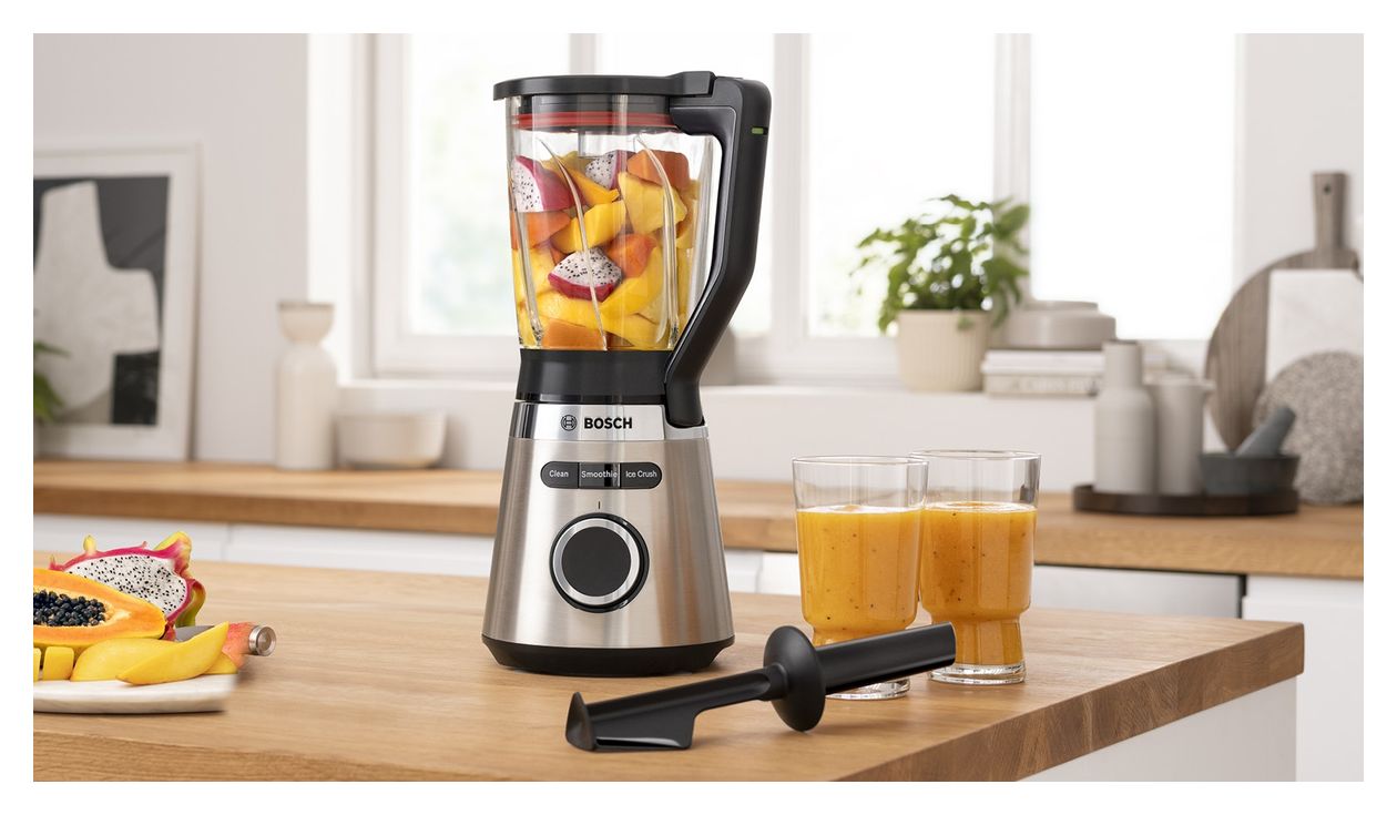 Serie 4 MMB6382M Standmixer 1200 W  (Schwarz, Edelstahl) 