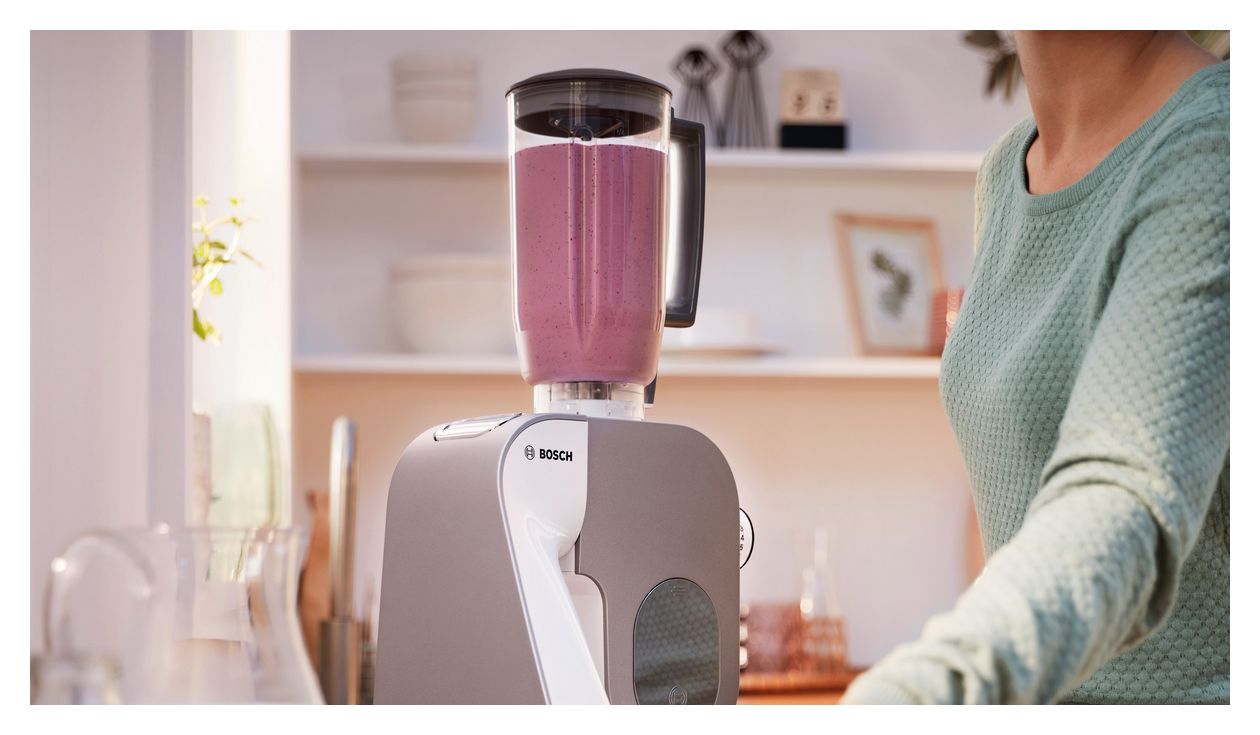 Serie 4 MUM5XL74 1000 W Küchenmaschine 3,9 l mit Waage  (Weiß) 
