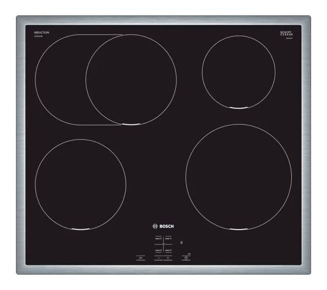 Serie 4 NIF645CB5E herdgebundenes 58 cm Induktions Kochfeld/Herdplatte 4 Zone(n) 