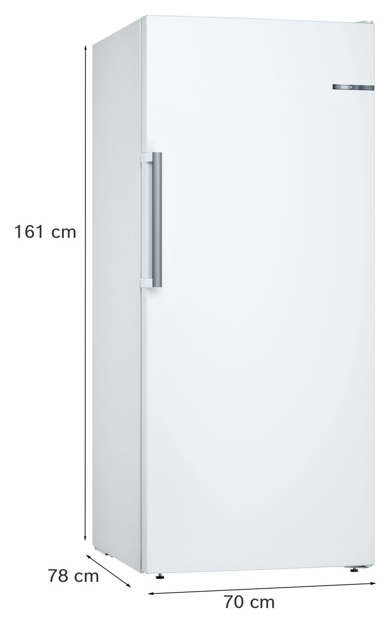 Serie 6 GSN51AWDV 290 l Gefrierschrank 201 kWh Jahr NoFrost  (Weiß) 