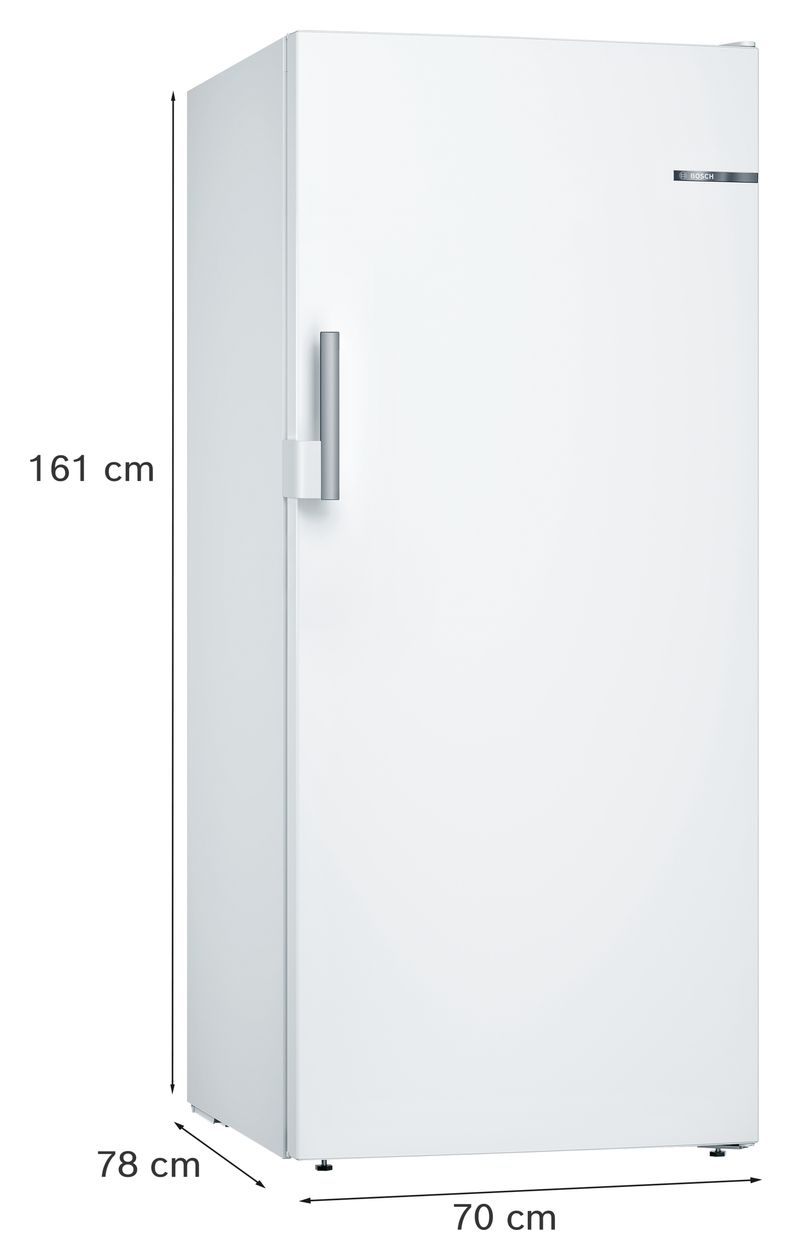 Serie 6 GSN51EWDV 290 l Gefrierschrank 201 kWh Jahr NoFrost  (Weiß) 
