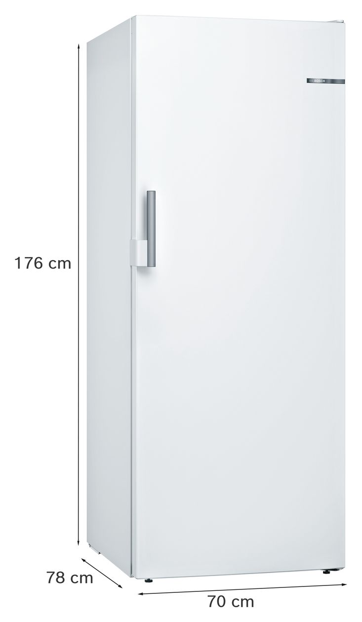 Serie 6 GSN54EWCV 328 l Gefrierschrank 170 kWh Jahr NoFrost  (Weiß) 