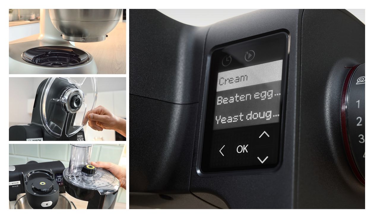 Serie 6 MUMS6ZS17 1600 W Küchenmaschine 5,5 l  (Schwarz, Edelstahl) 