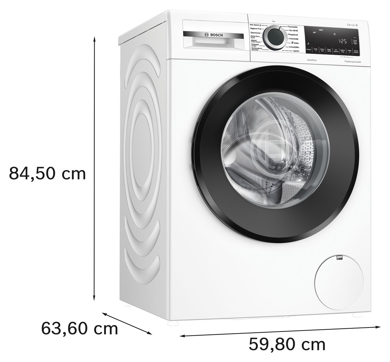 Serie 6 WGG256Z40 10 kg Frontlader Waschmaschine 1600 U/min aquaStop Funktion AutoClean 