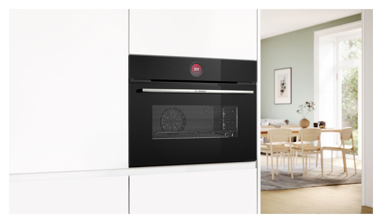 Serie 8 CBG7341B1 Einbaubackofen kompakt AutoClean 