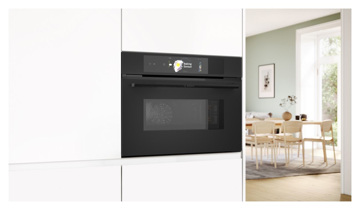 Serie 8 CMG978NM1 Einbau-Mikrowelle 900 W Grill (Schwarz) 