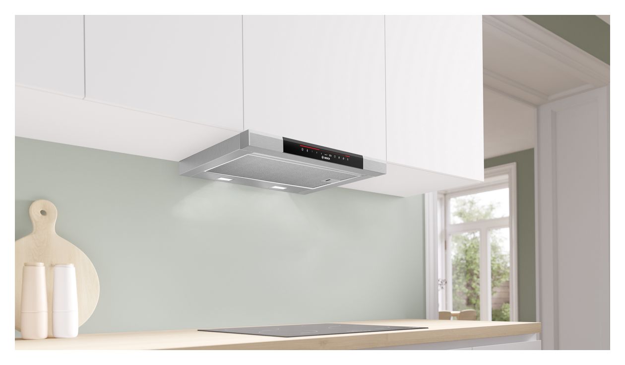 Serie 8 DFS067K51 Umluft Dunstabzugshaube/Esse Einbau 60 cm (Edelstahl) 