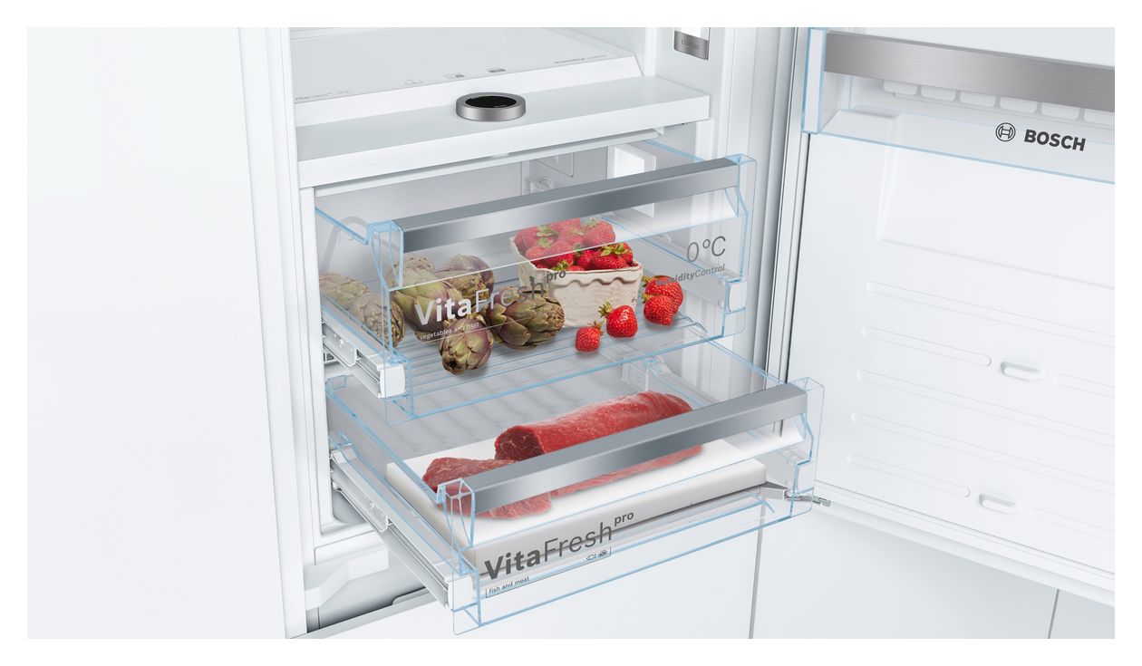 Serie 8 KIF86PFE0 156 l / 67 l 177,5 cm Einbau Kühl-/Gefrierkombination 252 kWh NoFrost 