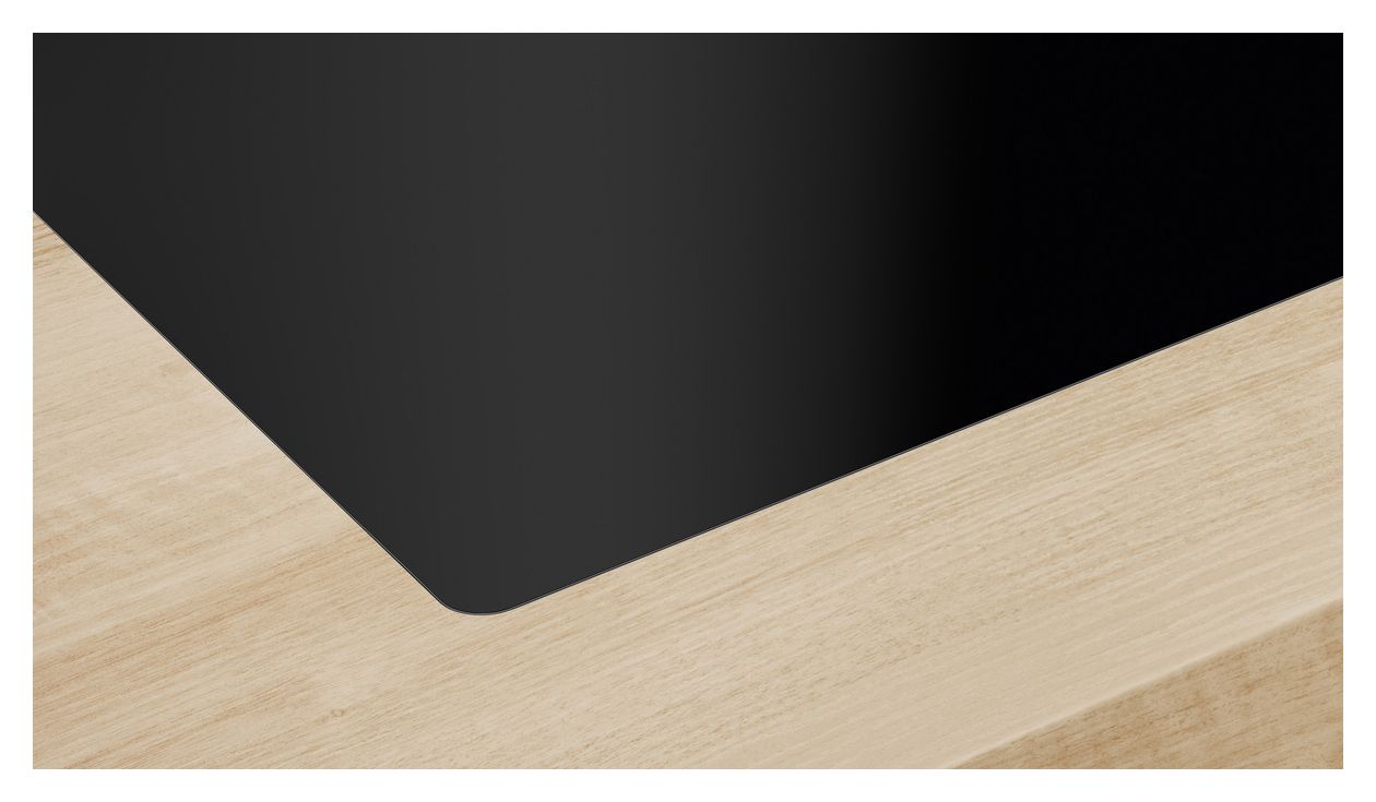 Serie 8 PKN601DP1D autarkes 60cm Glaskeramik Kochfeld/Herdplatte 4 Zone(n) 