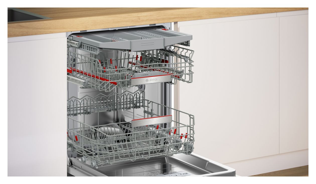 Serie 8 SBD8YCX04E 60 cm Geschirrspüler Voll integriert Sehr leise 14 Maßgedecke aquaStop Funktion Wärmetauscher 