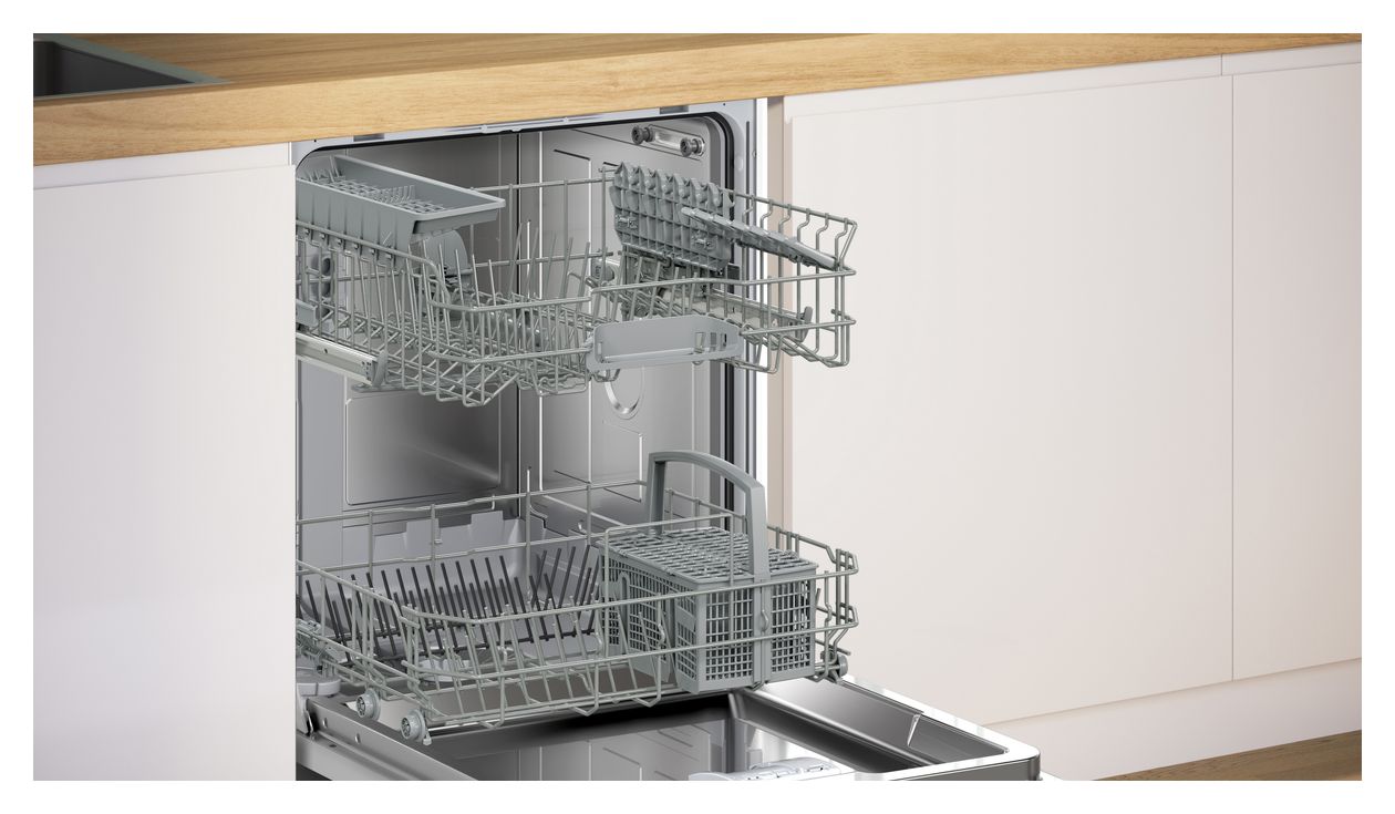 Serie 4 SMV4EU800E 60 cm Geschirrspüler vollintegriert (ohne Front) leise 13 Maßgedecke Wärmetauscher 