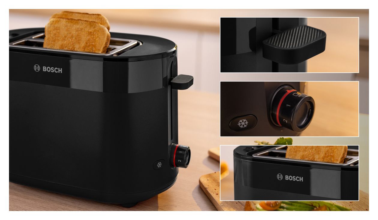 TAT2M123 MyMoment Toaster 950 W 2 Scheibe(n) 6 Stufen  (Schwarz) 
