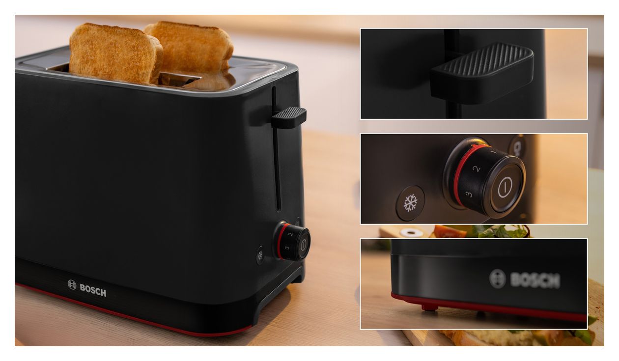 TAT3M123 MyMoment Toaster 950 W 2 Scheibe(n)  (Schwarz) 