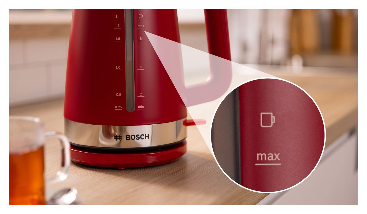 TWK4M224 MyMoment 1,7 l Wasserkocher 2400 W  (Rot) 