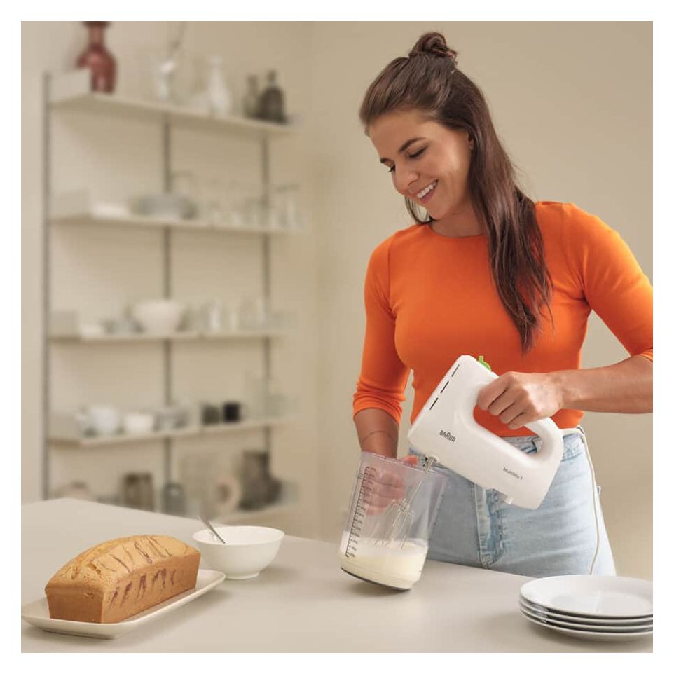 HM1110WH MultiMix 1 Handmixer 450 W 4 Stufen  (Weiß) 