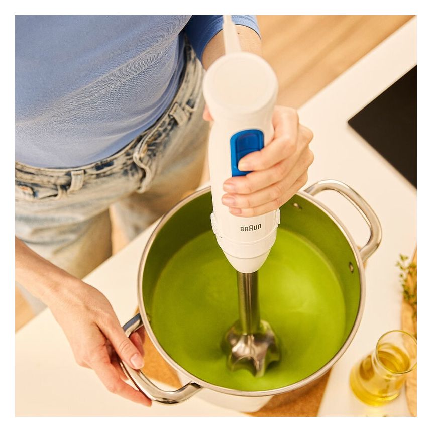 MQ30001M MultiQuick 3 Handmixer 900 W 2 Stufen  (Blau, Weiß) 