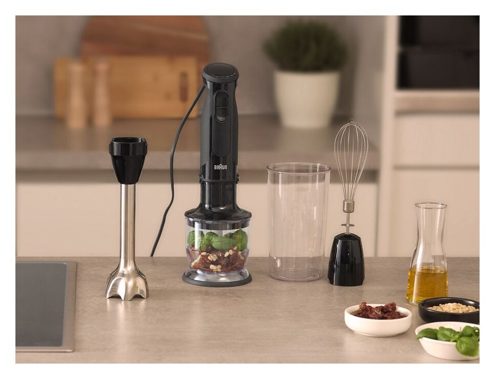 MQ50202M MultiQuick 5 Stabmixer 1000 W 21 Stufen  (Schwarz) 