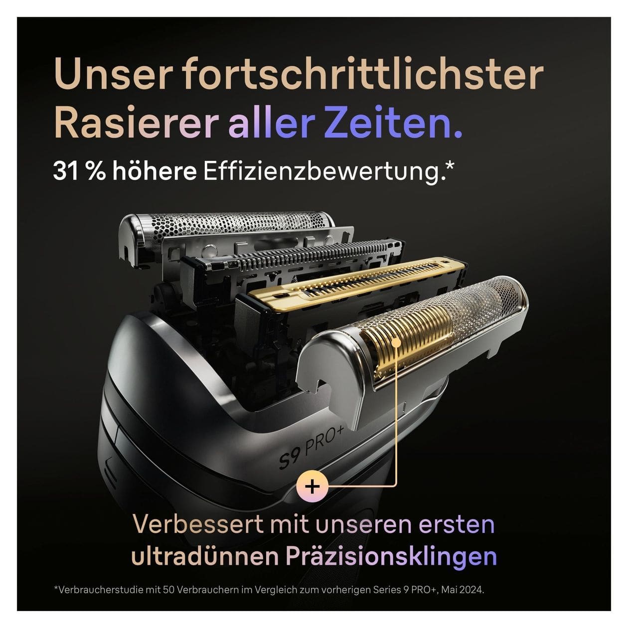 Series 9 Pro+ 9625s Nass&Trocken Rasierer Lithium-Ion (Li-Ion) 60 min 
