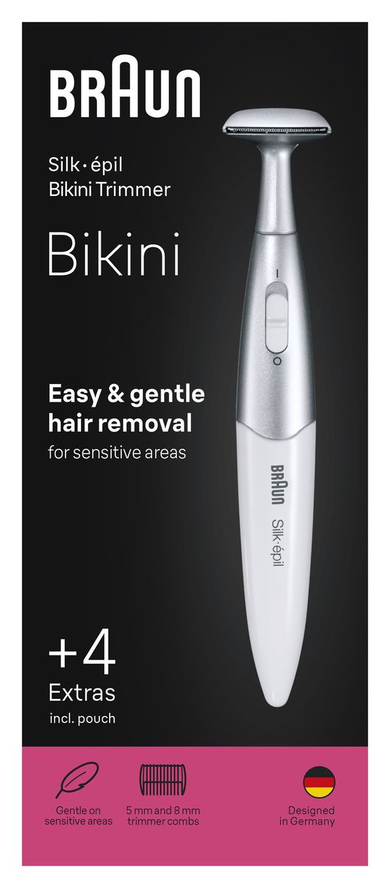 Silk-epil FG1100 Bikini Styler Haarschneider Batterie 