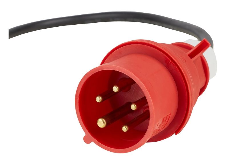 Brobusta CEE 4 IP44 Gewerbe-/Baustellen-Kabeltrommel 40 m  (Schwarz/Orange) 