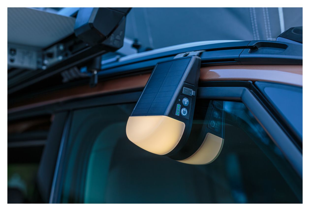 KL300AS Akku Solar LED Outdoor Lampe LED Wandbeleuchtung für den Außenbereich Batterie/Akku 