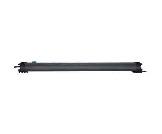 Premium-Line Steckdosenleiste 10-fach 3 m  (Schwarz/Hellgrün) 