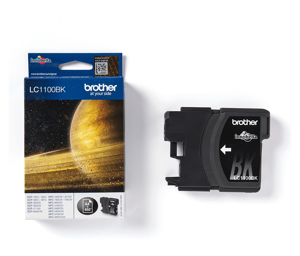 LC-1100BK originale Druckerpatronen Schwarz 450 Seiten 