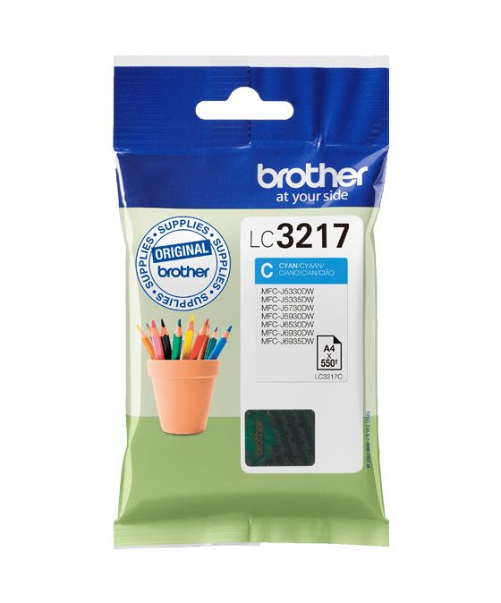 LC-3217C originale Druckerpatronen Cyan 