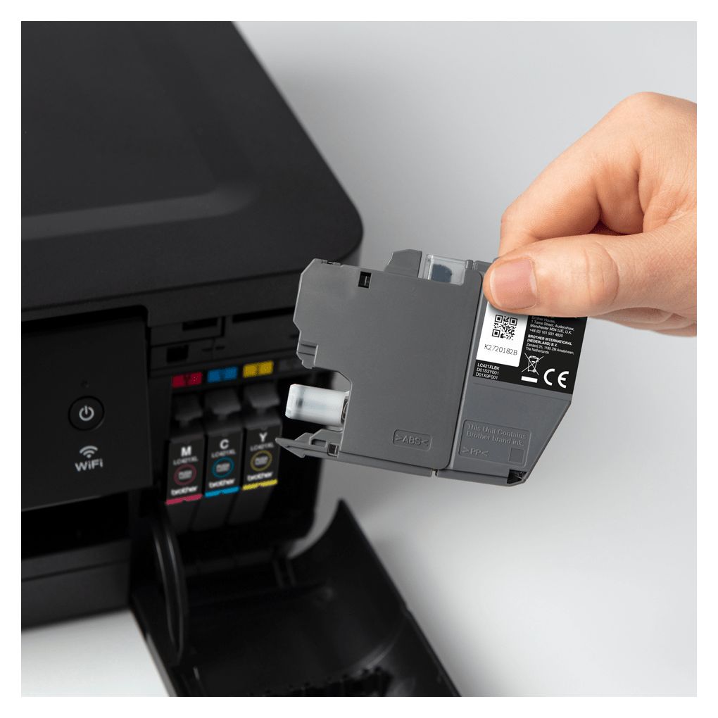 LC-421XLVAL originale Druckerpatronen Schwarz, Cyan, Magenta, Gelb 500 Seiten 