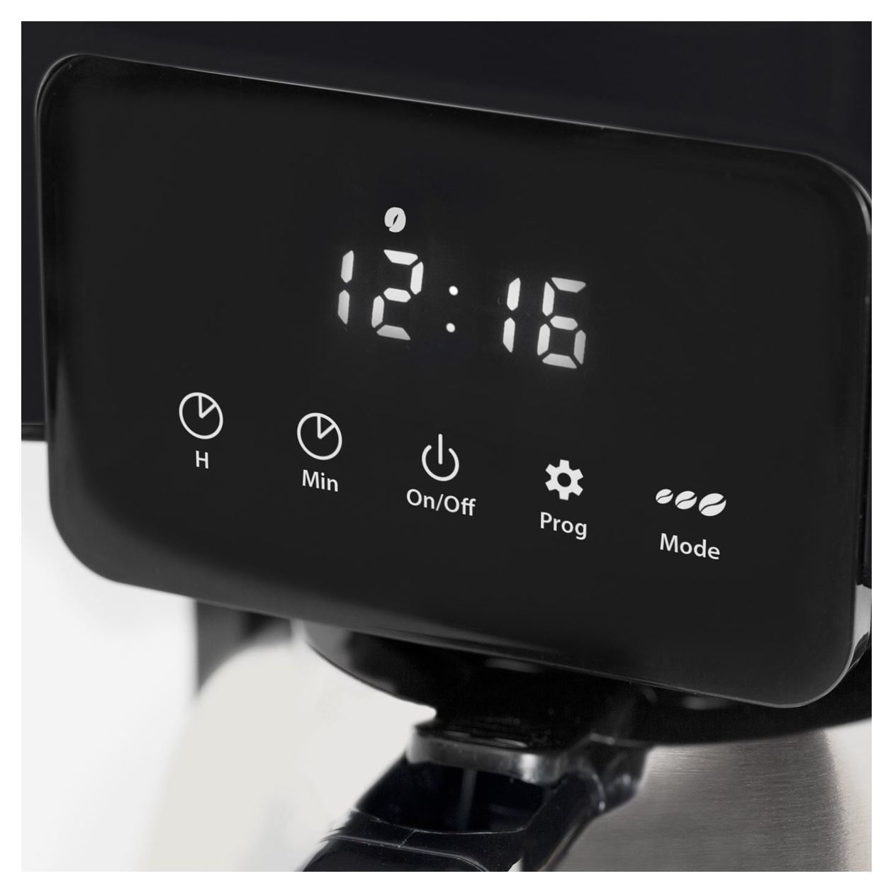 1845 Coffee Taste&Style Duo Thermo 10 Tassen Filterkaffeemaschine 1,2 l  (Schwarz, Edelstahl) 