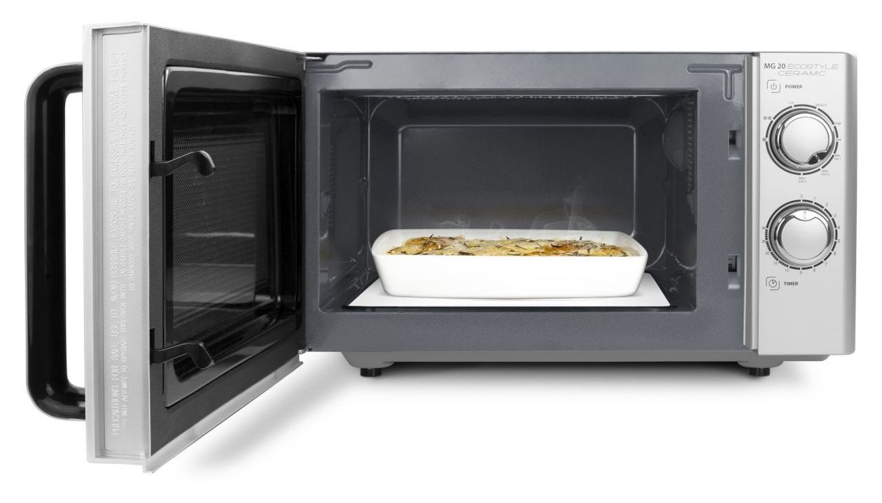 MG20 Standgeräte Solo 700 W Größe: klein 5 Stufen Grill  (Silber) 