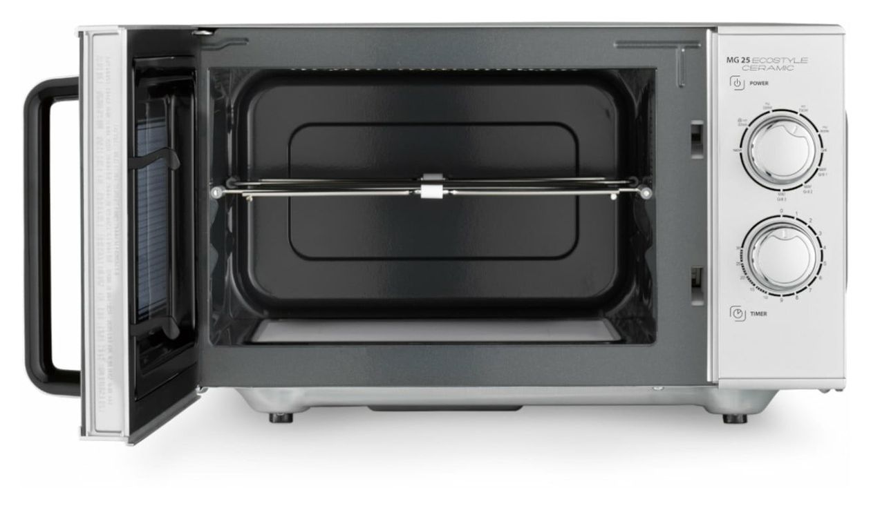 MG25 Ecostyle Standgeräte Solo 900 W Größe: mittel 5 Stufen Grill  (Silber) 