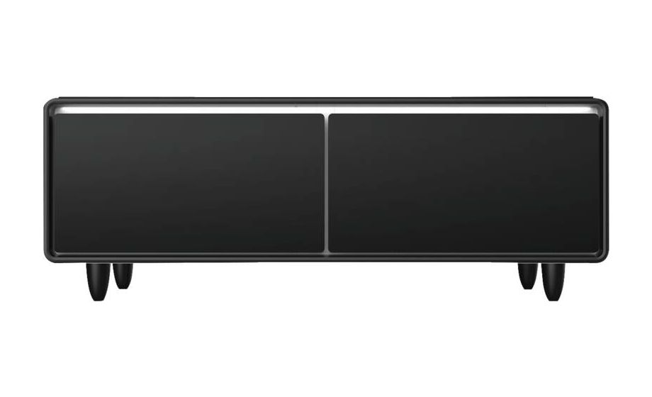 Sound & Cool 135 l Tischkühlschrank EEK: F 91 kWh Jahr  (Schwarz) 
