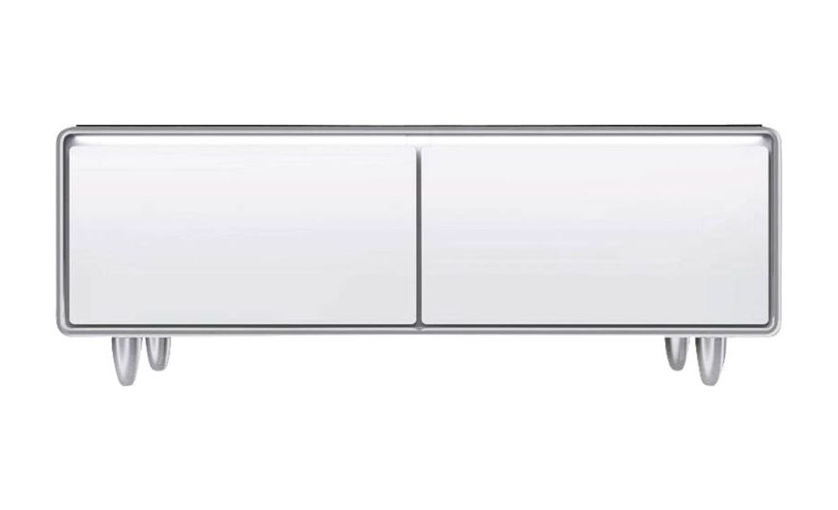 Sound & Cool 135 l Tischkühlschrank EEK: F 91 kWh Jahr  (Weiß) 