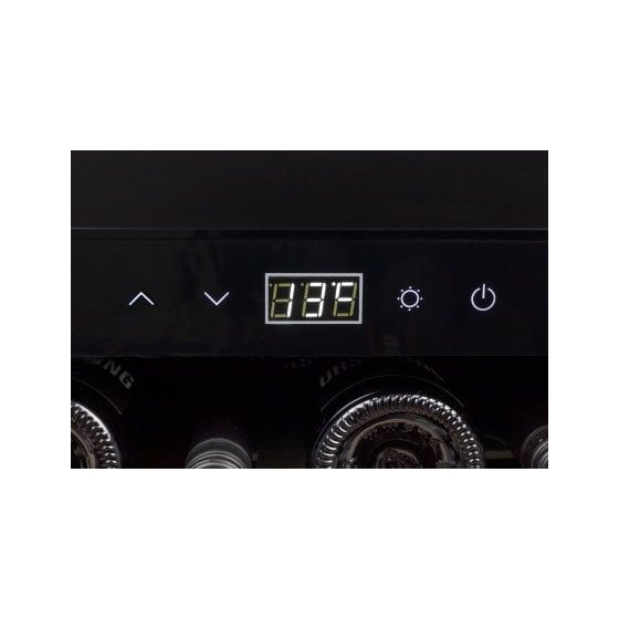 WineSafe 18 EB Inox Weinkühler Integriert EEK: G 1 Zonen 18 Flasche(n) 