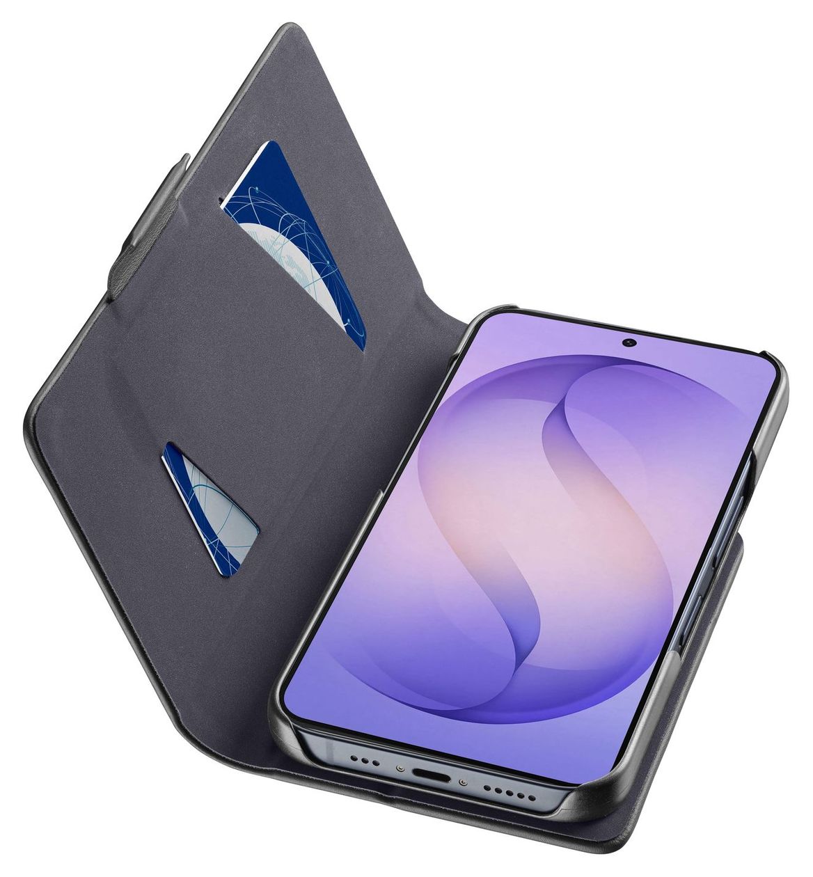 Book3 Folio für Samsung  (Schwarz) 