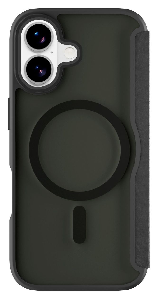 Daily Mag Folio für Apple iPhone 17  (Schwarz) 