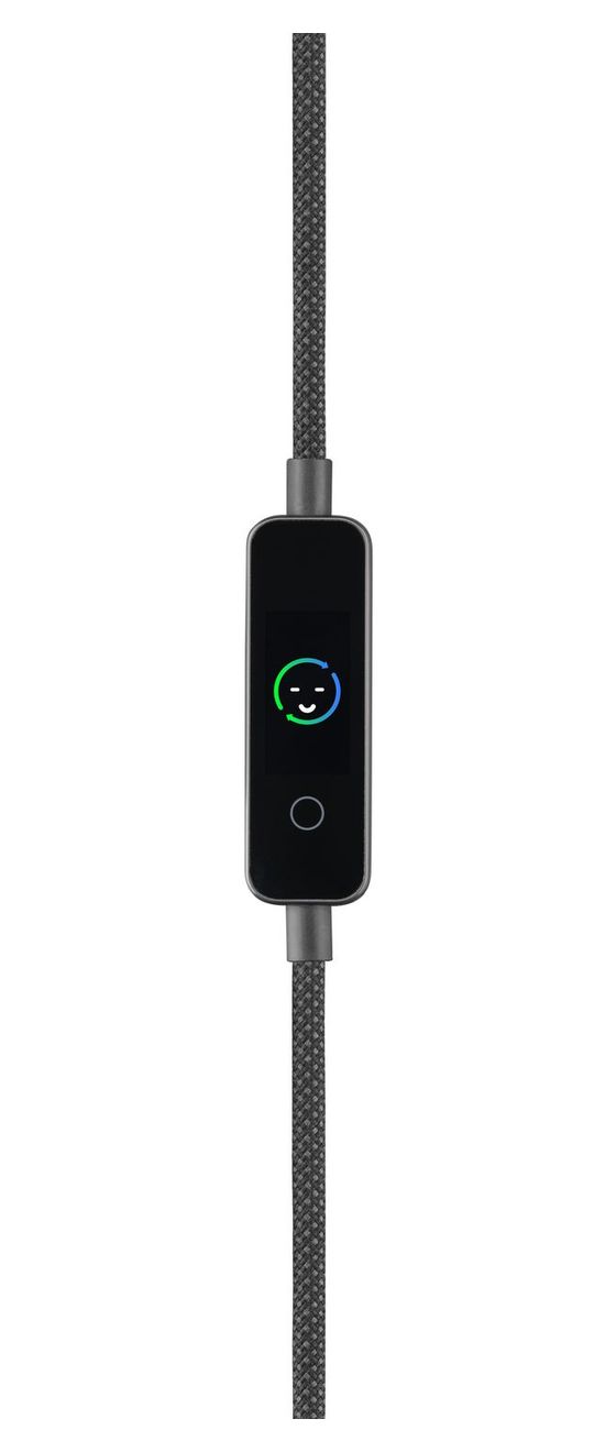 Data Cable Powerview IQ Stecker Rundkabel USB C auf USB C bis 240 W 1,2 m  (Schwarz) 