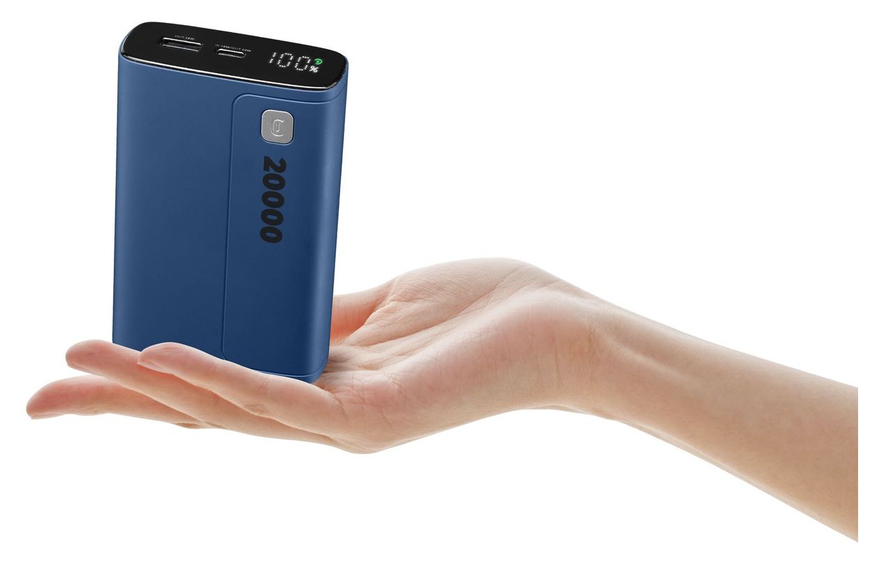 Elite 20000 mAh Powerbank USB Typ-C  (Blau) 